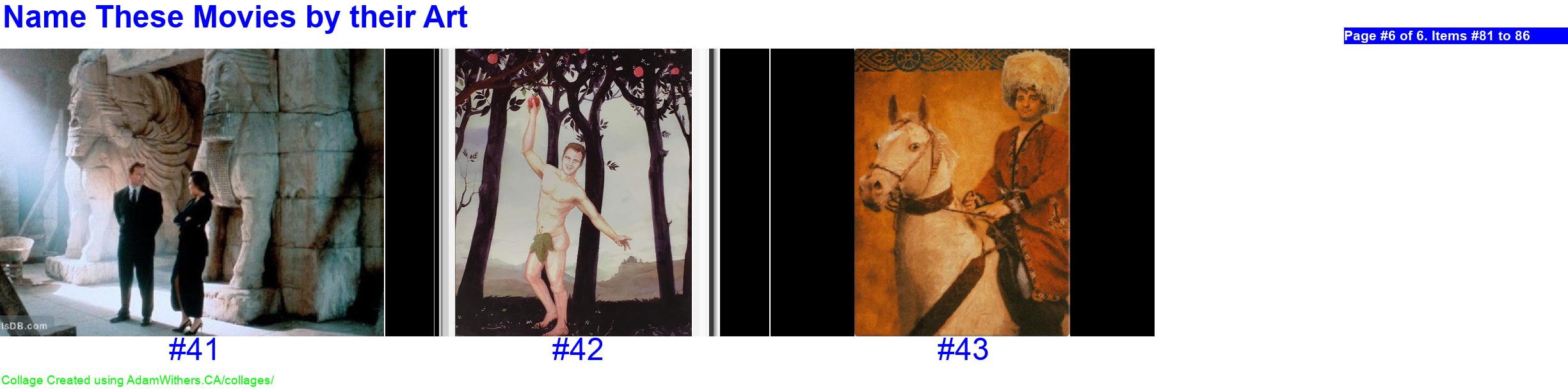 CollageC: guessMovieArt Page 6